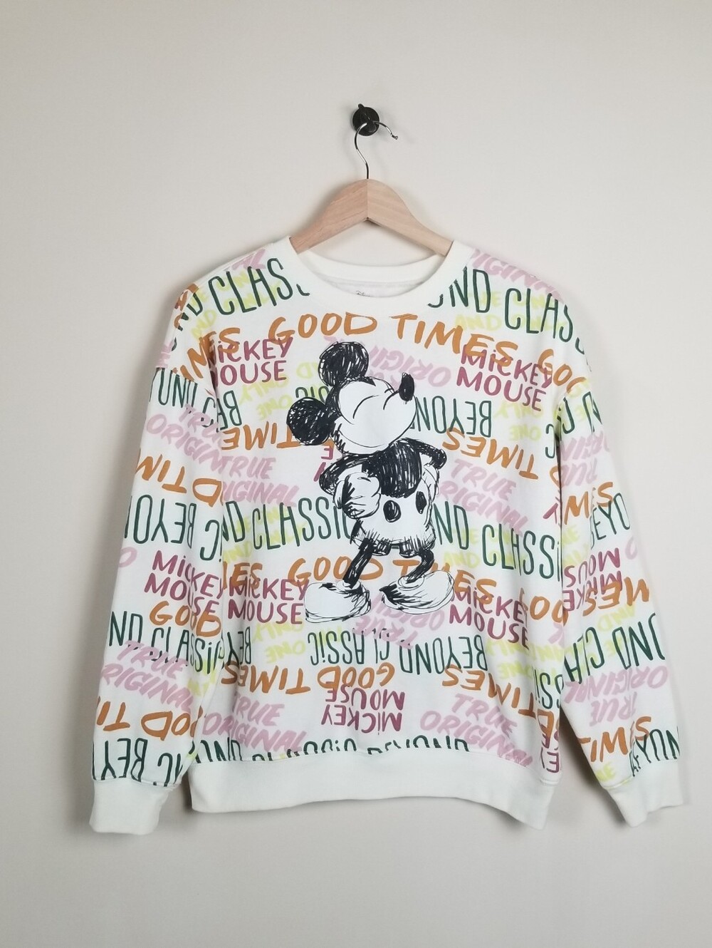 Disney Mickey Mouse Sweatshirt Large